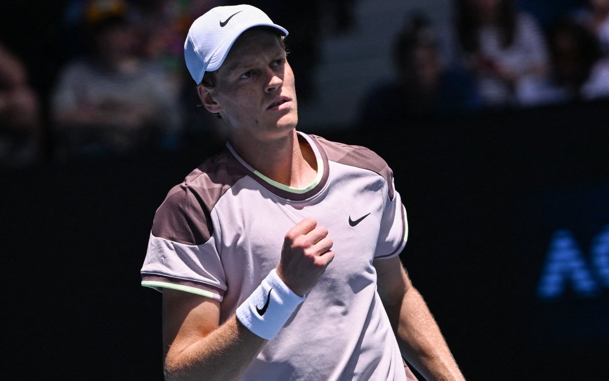 Australian Open Sinner Gets Winning Start, Beats Dutchman Van De