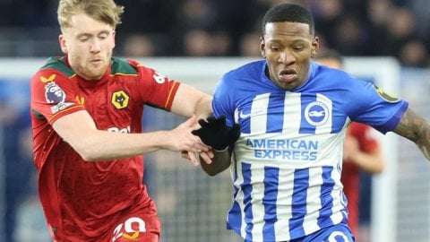 Brighton leapfrog Man Utd after goalless draw with Wolves