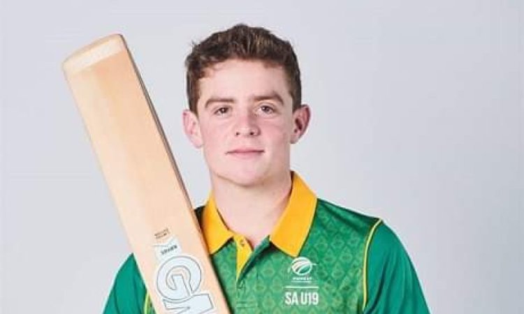 David Teeger relieved of South Africa U19 captaincy