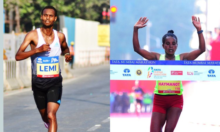 Defending Champs Ethiopians Hayle Lemi Berhanu, Anchialem Haymanot to headline Mumbai Marathon