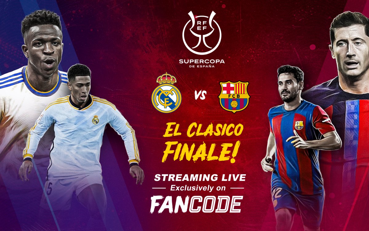 El Clasico Showdown Barcelona, Real Madrid To Clash In SuperCopa De