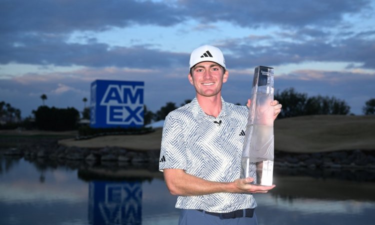 Golf: Amateur Dunlap grabs historic PGA Tour title at The American Express