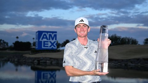 Golf: Amateur Dunlap grabs historic PGA Tour title at The American Express