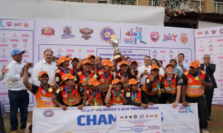 Hyderabad Eagles crowned champions of Women’s Deaf Premier League