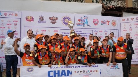 Hyderabad Eagles crowned champions of Women’s Deaf Premier League