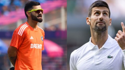 'I saw his message already on my DM', says Virat on  Djokovic being his text buddy