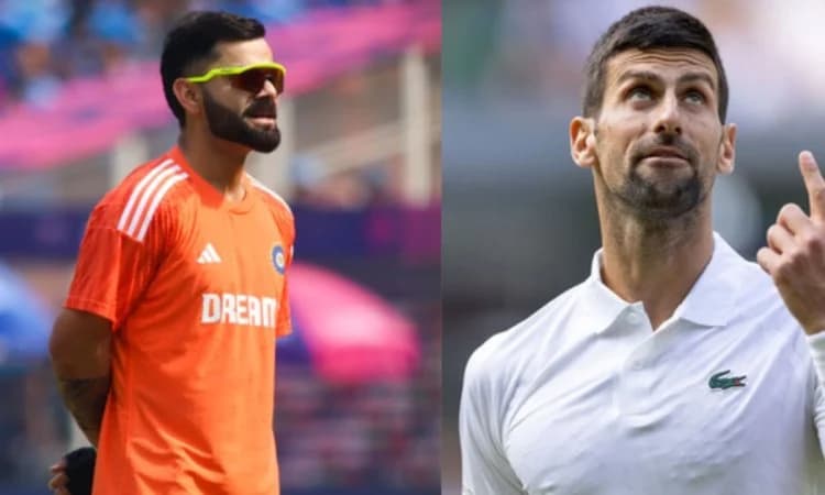'I Saw His Message Already On My DM', Says Virat On Djokovic Being His Text Buddy! ஜோகோவிச்சுடன் நான் இயல்பாக தொடர்பில் இருந்து வருகிறேன் - விராட் கோலி!