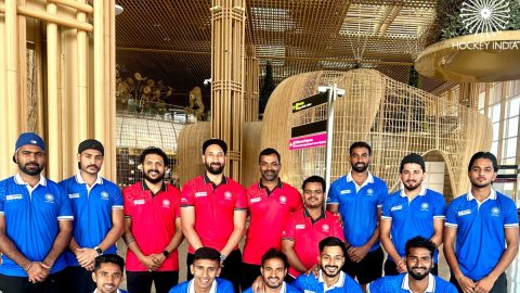 Indian team leaves for FIH Hockey5s Men's World Cup Oman