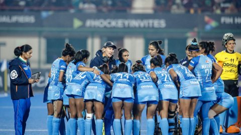 Indian women's hockey team reaches Bhubaneswar for FIH Hockey Pro League matches