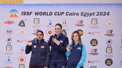 ISSF World Cup 2024: India's Anuradha Devi wins silver on debut