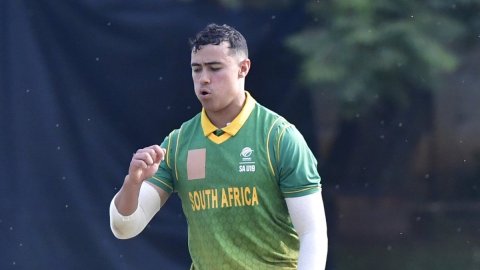 Juan James named South Africa's new captain for U19 Men's Cricket World Cup