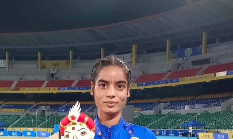 KIYG : Bihar farmer's daughter Durga runs into record books with 1500m gold