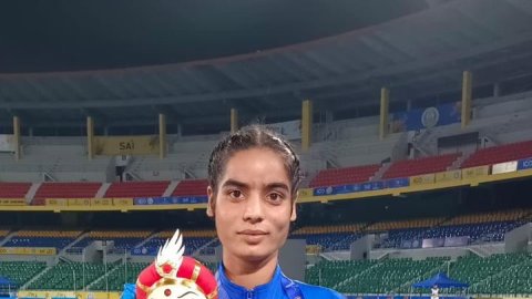 KIYG : Bihar farmer's daughter Durga runs into record books with 1500m gold