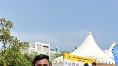 KIYG: Bihar's Shubham overcomes inexperience, wind to win recurve archery gold 