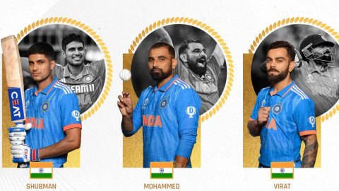 Kohli, Shami, Gill nominated for ICC Men's ODI Cricketer of the Year 2023 award