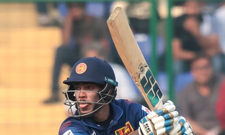 New Delhi : ICC Men's Cricket World Cup match between Bangladesh and Sri Lanka