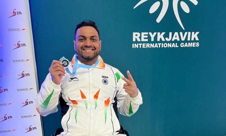 Para swimmer Shams Aalam set two national records, wins six medals at Reykjavik International Games