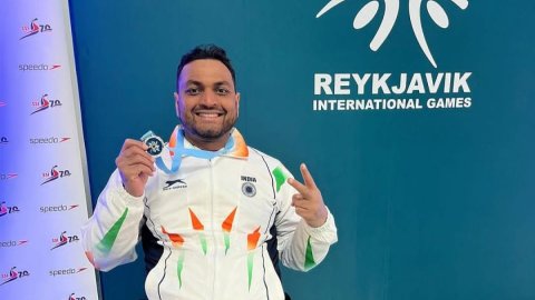 Para swimmer Shams Aalam set two national records, wins six medals at Reykjavik International Games