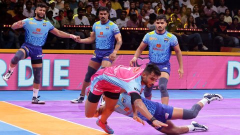 PKL 10: Arjun's Super 10, Ankush's High 5 propel Jaipur Pink Panthers to an emphatic win