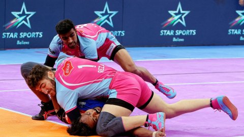 PKL: Arjun and Reza shine as Jaipur Pink Panthers ease past Haryana Steelers