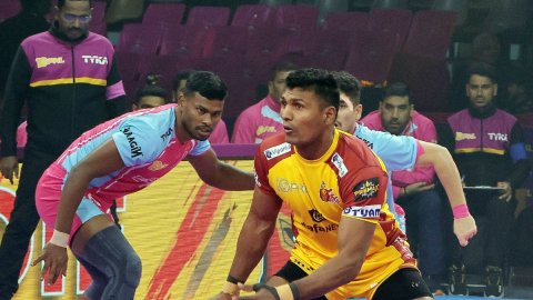 PKL: Jaipur Pink Panthers beat Telugu Titans and extend unbeaten run to 7 games