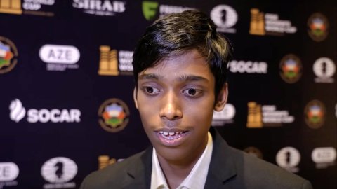 Praggnanandhaa becomes India No. 1 after beating world champ Ding Liren