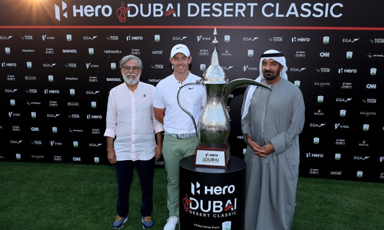 Rock-steady Rory McIlroy grabs record fourth title in Dubai Desert Classic