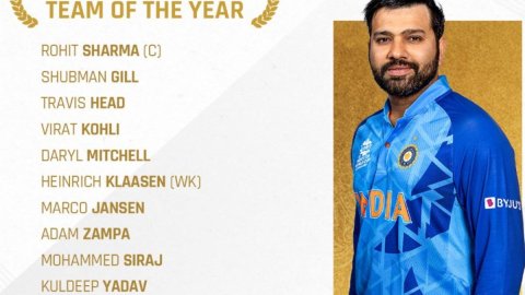 Rohit captain as six Indians feature in Men's ODI Team of the Year