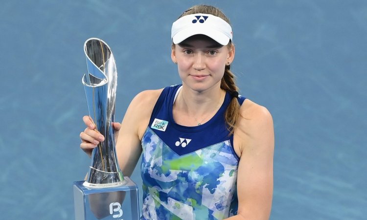 Rybakina eases past Sabalenka to win Brisbane International