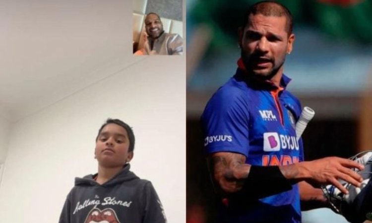 शिखर धवन ने तोड़ी चुप्पी, बताया- 'आखिर क्यों लिखा था बेटे ज़ोरावर के लिए इमोशनल नोट'