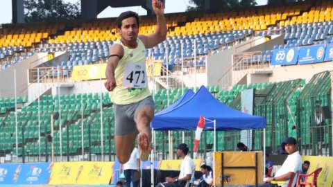 Stopped training after mother’s accident, UP long jumper Tauseef finally gets career back on track 