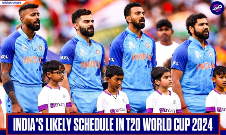 टी-20 वर्ल्ड कप में ऐसा हो सकता है टीम इंडिया का शेड्यूल, आयरलैंड के खिलाफ शुरू होगा अभियान