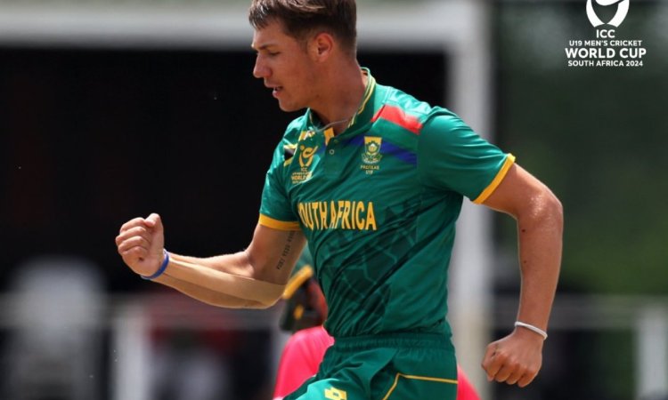 U-19 WC: Maphaka five-for helps Proteas register dominating victory over Zimbabwe