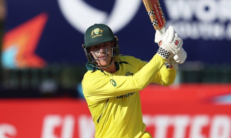 U19 Men's WC: Ryan Hicks' unbeaten 77 helps Australia beat Sri Lanka