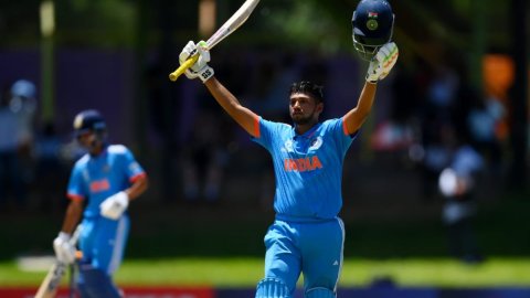 U19 Men's World Cup: Musheer Khan's 131, Pandey's 4-19 help India thrash New Zealand by 214 runs