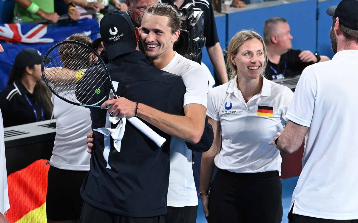United Cup Zverev's Victory In Mixed Doubles Helps Germany Beat
