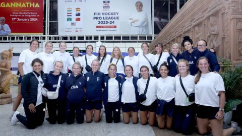 United States arrive in Bhubaneshwar for FIH Hockey Pro League campaign