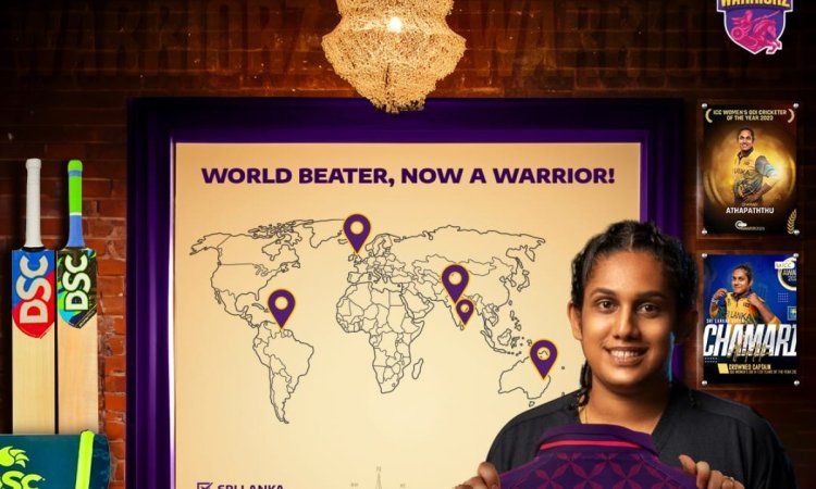 WPL 2024: UP Warriorz name Chamari Athapaththu as replacement for Lauren Bell (ld)