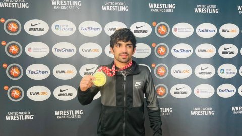 Wrestling: Aman Sehrawat clinches men’s 57kg gold at Zagreb Open