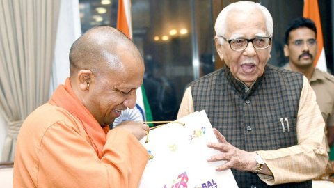 Yogi Adityanath, Ram Naik,