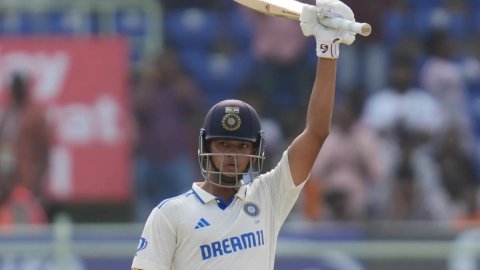 2nd Test: Jaiswal's unbeaten 179 propels India to a fighting 336/6 on Day 1 against England