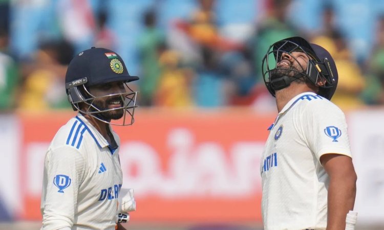 3rd Test: Rohit, Jadeja smash centuries, Sarfaraz sparkles with 62 as India end Day 1 at 326/5
