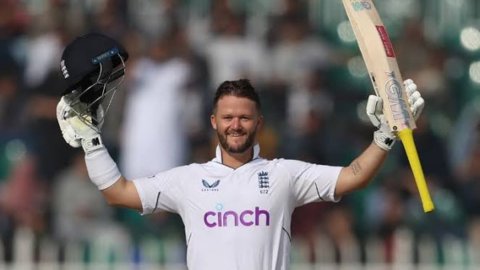 Ben Duckett creates history in rajkot test vs India Breaks Ross Taylor’s Record