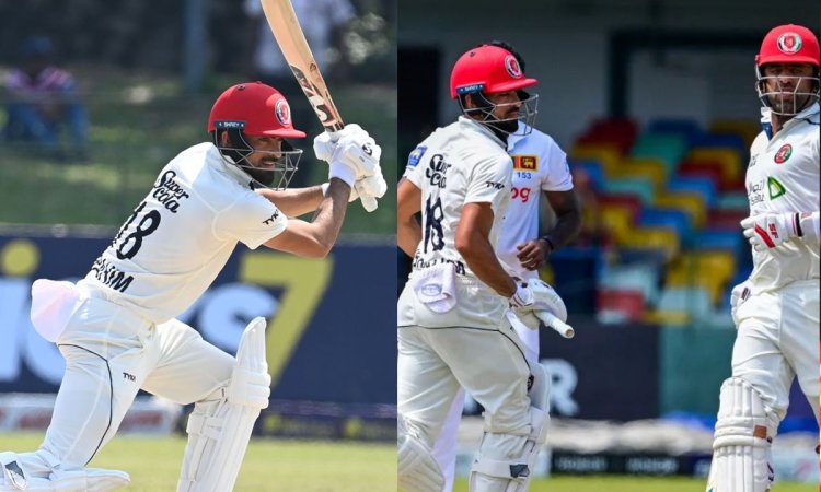 श्रीलंका के खिलाफ एकमात्र टेस्ट मैच में  इब्राहिम जादरान ने जड़ा शतक, तीसरे दिन स्टंप्स तक अफगानिस्ता
