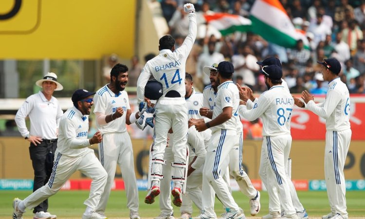 भारत ने दूसरे टेस्ट में इंग्लैंड को 106 रनों से हराकर सीरीज की बराबर, जायसवाल-बुमराह ने मचाया धमाल