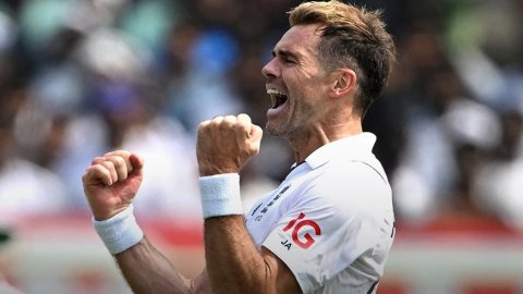 James Anderson on the verge of creating history in Rajkot test vs India