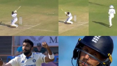 Jasprit Bumrah dismissed Joe Root for 13th times in international Cricket  fine catch by Yashasvi Ja