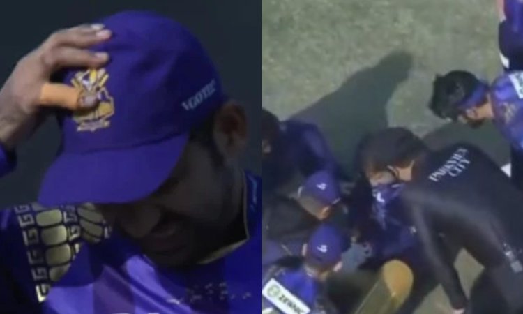 PSL 2024: मोहम्मद वसीम की थ्रो सिर पर लगने से यह दिग्गज क्रिकेटर मैदान पर हुआ धराशायी, देखें वीडियो 