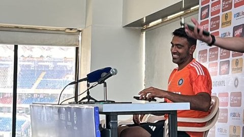 R Ashwin dedicates his 500th Test wicket to his father