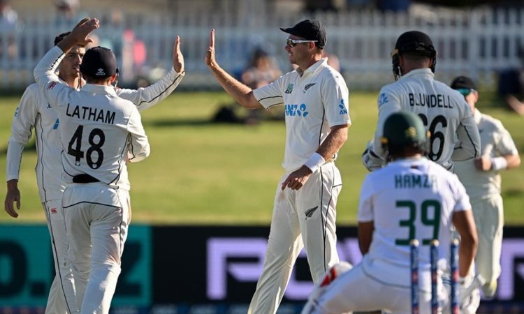1st Test: न्यूजीलैंड के 511 रन के जवाब में साउथ अफ्रीका की खराब शुरूआत, रचिन रविंद्र ने ठोका दोहरा श